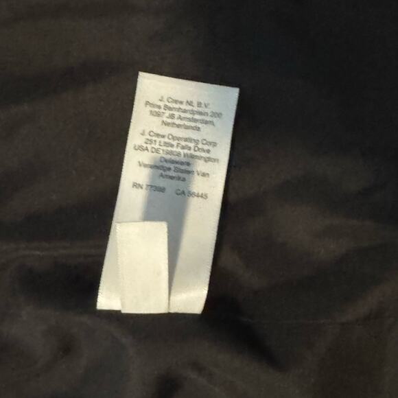 J. Crew Black Watch Tartan Wool-Blend Lady Jacket 8 Plaid Wool Blend Blazer - Picture 8 of 8